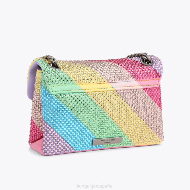 Kurt Geiger mujer Tela de Londres mini Kensington 2LPR12 | bolsas varios/otros